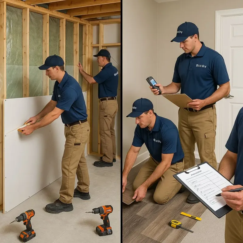 Repairs and Reconstruction process in Coushatta, LA